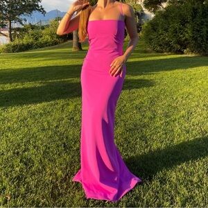 Solace London Riley Crepe Maxi Dress